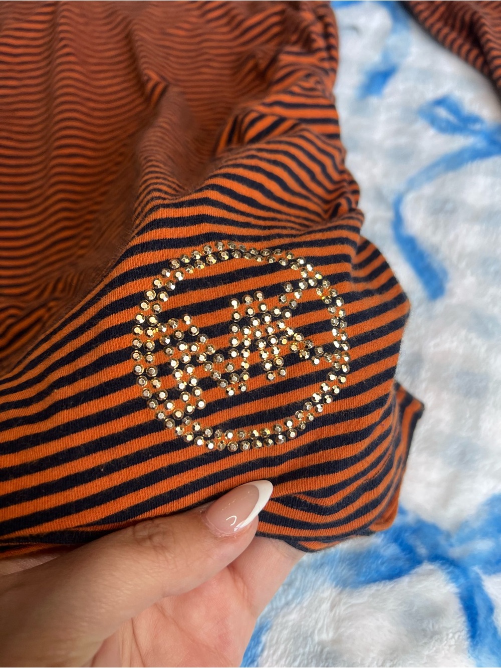 KORS Striped Ruched Top - Picture 6 of 9